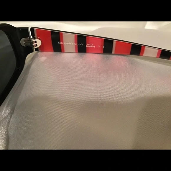 Kate Spade Black Sunglasses - Picture 3 of 8